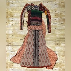 Jean Paul Gautier Patched Maxi Dress